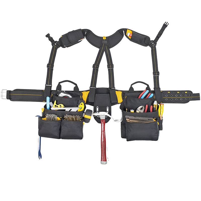 Professional Comfort-rig Tool Belt With Suspenders